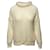 Ba&Sh Jersey de cuello alto Bash en lana color crema Blanco Crudo  ref.401978