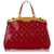 Louis Vuitton Rojo Vernis Brea MM Castaño Roja Marrón claro Cuero Charol  ref.402029