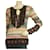Christian Lacroix Haut multicolore avec. Pull en laine à volants en tricot au crochet taille XL Viscose  ref.402340