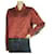 Nike Air Burgundy Red Zipper Front Cropped Lightweight Jacket Top size M Dark red Polyester  ref.402386