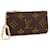 Louis Vuitton LV Keypouch Mono Brown Leather  ref.402516