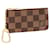 Louis Vuitton LV Keypouch damier ebene Brown Leather  ref.402517