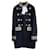Christian Dior 6,7K$ New Cappotto ricamato Nero Lana  ref.402533