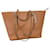 Lancel shopping bag Cognac Leather  ref.402549