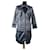 Diesel Robes Coton Polyester Elasthane Gris  ref.402568