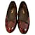 Chanel Ballet flats Dark red Patent leather  ref.402570