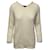 Max & Co Knit Sweater in Cream Viscose White Cellulose fibre  ref.402573