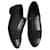 Chanel Allacciate Oxford uniformi Nero Pelle