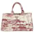 [Occasion] Prada PRADA Canapa Tote Bag Toile Coton Blanc Rouge  ref.402979