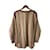 [Usado] Acne Studios (Acne) ◆ Suéter listrado bege / suéter (Grosso) Lã Elastano Nylon Crina  ref.403029