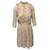 Polo Ralph Lauren Kleid mit langen Ärmeln und Blumen Mehrfarben Viskose Zellulosefaser  ref.403538