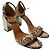 Sandales Sportmax effet serpent en cuir marron - vue 3