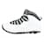 Nike 2013 Hommes US 8 Blanc x Acier Air Jordan 10 Acier rétro  ref.403578