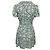 Alexa Chung Kleid mit Hibiskus-Print aus blauem Polyester - Ansicht 2
