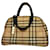 Burberry Vintage nova check top handle handbag Multiple colors Leather Cloth  ref.403610