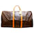 Louis Vuitton Brown Monogram Keepall Bandouliere 60 Leather Cloth  ref.403779
