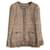 Chanel 6,8K$ Giacca in tweed Lesage beige  ref.404029