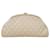 Chanel Timeless Beige CC Quilted Caviar Clutch Leather  ref.404441