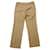 Pantalon en laine camel Marella Beige  ref.404507