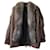 Autre Marque Coats, Outerwear Light brown Leather Fur  ref.404801