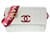 Chanel Chocolate bar White Leather  ref.404830