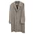 manteau homme Burberry vintage taille 54 Tweed Gris  ref.404960