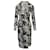 Vestido estampado de leopardo Diane Von Furstenberg em Viscose Multicolor Multicor Fibra de celulose  ref.404968