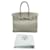 Birkin Hermès Handtaschen Grau Leder  ref.405197