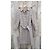 cappotto donna vintage Burberry 36 Multicolore - vista 3