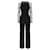 Elie Saab 4,7K$ Black Lace Insert Jumpsuit  ref.405432