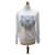Kenzo Sweatshirt mit Logo und Patch Weiß Baumwolle  ref.405437
