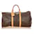 Louis Vuitton Brown Monogram Keepall 50 Marrone Pelle Tela  ref.405615
