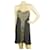 Missoni Blue Grey Mini robe bustier en maille ornée de perles Taille IT 44 Polyester Viscose Rayon Bleu Gris  ref.405932