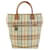 Burberry Beige Nova Check Shopper Tote bag Leather  ref.406221