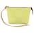 Louis Vuitton Lime Green Damier Geant Pochette Accesoires Wristlet Pouch Leather  ref.406233