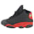 Nike 2004 men's 9 US Black True Red Bred Air Jordan XIII 13   ref.406237