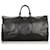 Louis Vuitton Black Epi Keepall 55 Negro Cuero  ref.406278