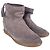 Isabel Marant Tronchetto in velluto Stainer in camoscio grigio - vista 3