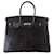 Hermès HERMES BIRKIN BAG 35 crocodile Grey Dark grey Exotic leather  ref.407016