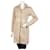IQ + Berlin Coats, Outerwear Beige Cotton Polyamide  ref.407200