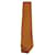 cravate hermès neuve avec boite et surboite Soie Orange  ref.407373