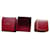 nuova scatola per anelli Cartier con overbox Rosso  ref.407391
