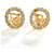 Dior Ohrring Golden Metall  ref.407539