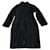 Fendi Wool Raw Edges Coat Navy blue  ref.407629