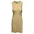 Stella Mc Cartney Vestido com cinto sem mangas Stella McCartney em rayon amarelo Raio Fibra de celulose  ref.407790