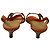 Birkin Hermès Hermes Ottomane Slingback Kitten Heels aus orangefarbenem Leder - Ansicht 4