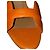 Birkin Hermès Hermes Ottomane Slingback Kitten Heels aus orangefarbenem Leder - Ansicht 7