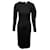 Iris & Ink Cocktail Dress in Black Lyocell Cellulose fibre  ref.407802