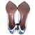 Gianvito Rossi Décolleté in Plexi Laser in Vernice Argento Metallico - vista 4