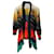 Mary Katrantzou Flight Feather Print Bluse aus mehrfarbiger Seide Mehrfarben  ref.407829
